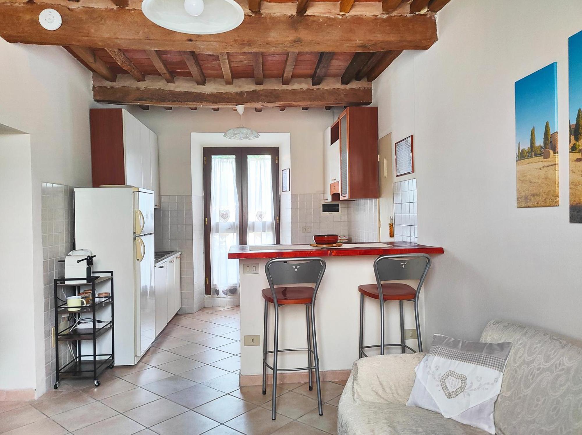 La Casina Di Colle - Appartamento Rustico Sulle Colline Di Pisa Casciana Terme Buitenkant foto