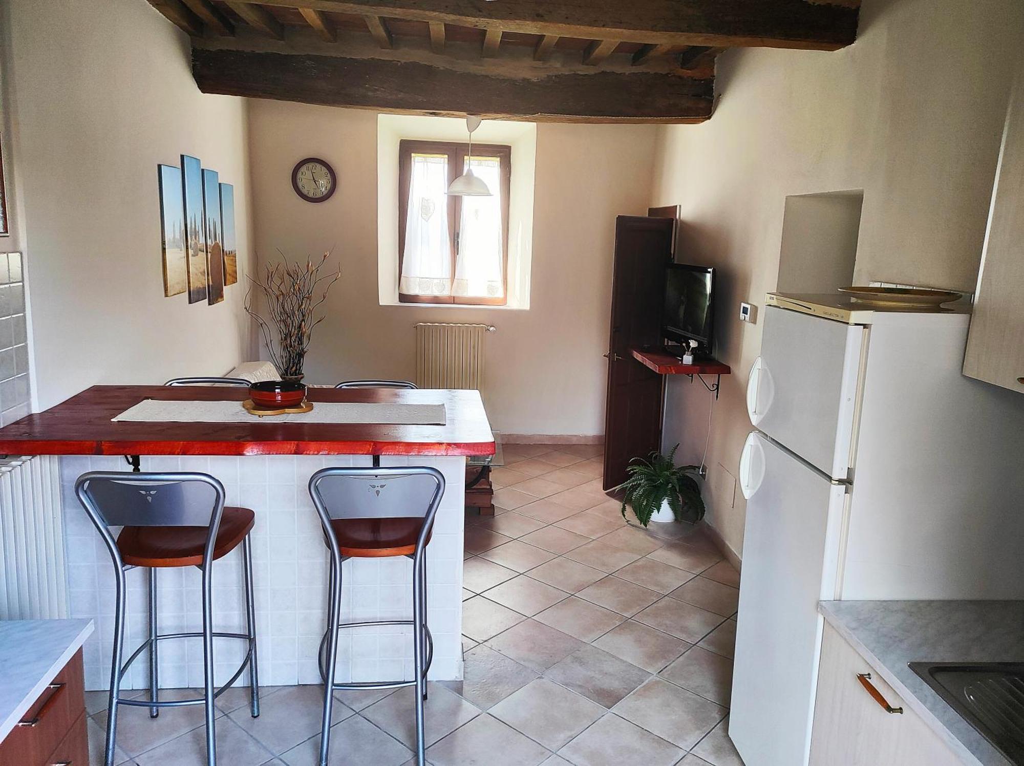 La Casina Di Colle - Appartamento Rustico Sulle Colline Di Pisa Casciana Terme Buitenkant foto